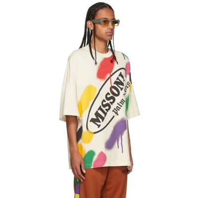 Palm Angels Off-white Missoni Edition Sport Loose T-shirt | ModeSens