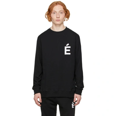 Shop Etudes Studio Black Story Patch Sweatshirt