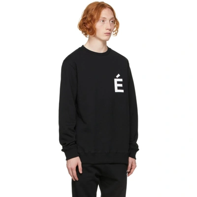 Shop Etudes Studio Black Story Patch Sweatshirt