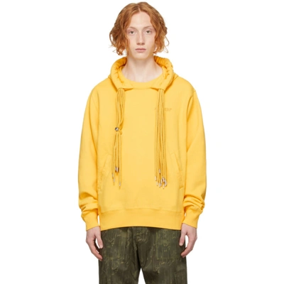 Shop Ambush Yellow Multicord Hoodie In Solar