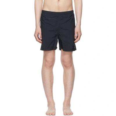 NOAH NAVY CORE SWIM SHORTS 