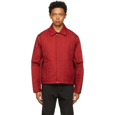 Burberry Ashurst Classic Modern Quilted Jacket Parade Red, $595, Neiman  Marcus