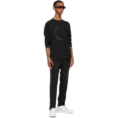 Shop Alyx Black Cube Chain Long Sleeve T-shirt In Blackblk0001
