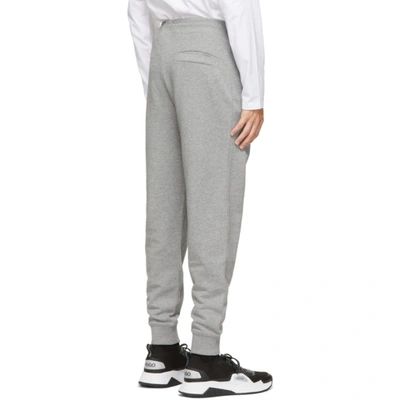 Shop Hugo Grey Doak212 Lounge Pants In 31 Medium Grey