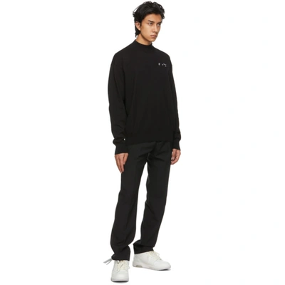 Shop Off-white Black Clean Trousers In Black No Color