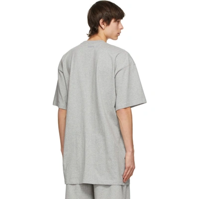 Shop Vetements Grey Friendly Logo T-shirt In Grey Melange 1461986