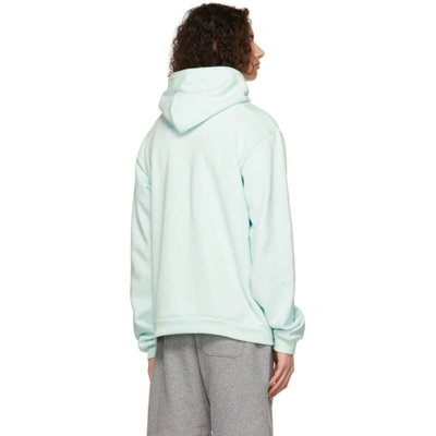 Shop John Elliott Green Beach Hoodie In Mint