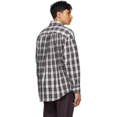 Shop Aïe Multicolor Check Painter Shirt In Pb038 Bkwpr