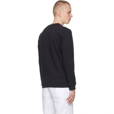 Shop Hugo Boss Black Weevo 2 Sweatshirt In 1 Black