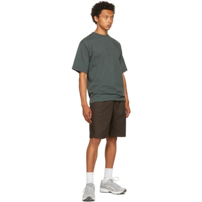Shop Gr10k Grey All Seasons Utility T-shirt In Antracite