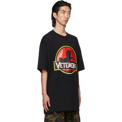 Shop Vetements Black Wild Unicorn T-shirt