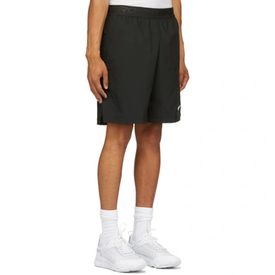 Shop Nike Black Dri-fit Pro Flex Vent Max Shorts In Black/white