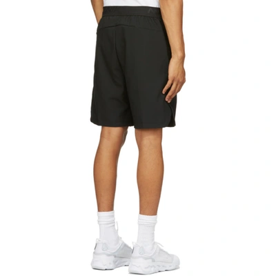 Shop Nike Black Dri-fit Pro Flex Vent Max Shorts In Black/white