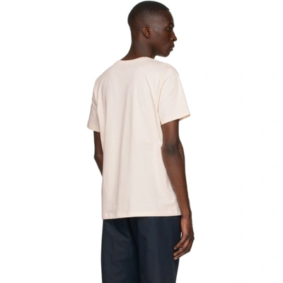 Apc Item Logo Graphic Tee In Fab Pale Pink