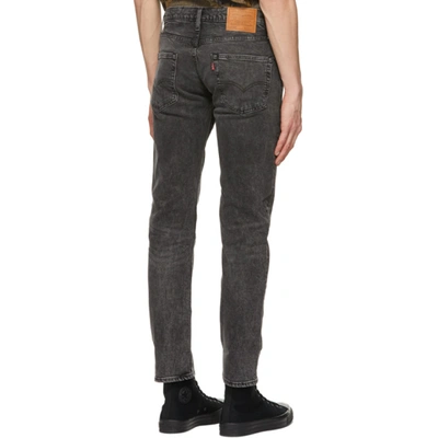 Shop Levi's Grey 502 Taper Flex Jeans In Kingbee