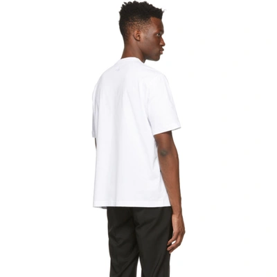 Shop Lanvin White 'jeanne ' T-shirt In 01 Optic White