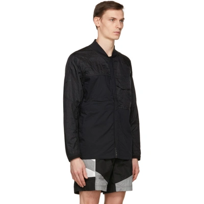 Shop Nike Black Woven Sportswear Tech Pack Jacket In 010 Black