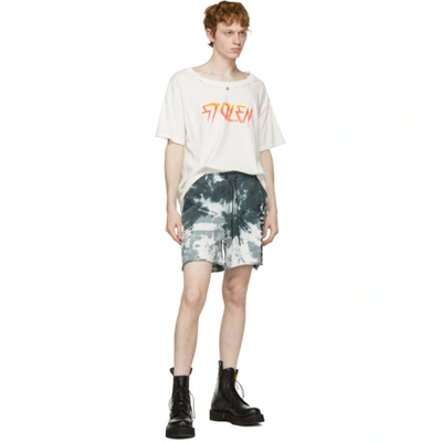 Shop Stolen Girlfriends Club Ssense Exclusive White Berate Fade T-shirt