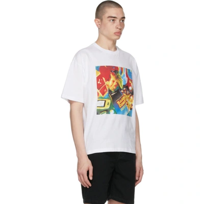 Shop Opening Ceremony White Cowboy Print T-shirt In White/multi