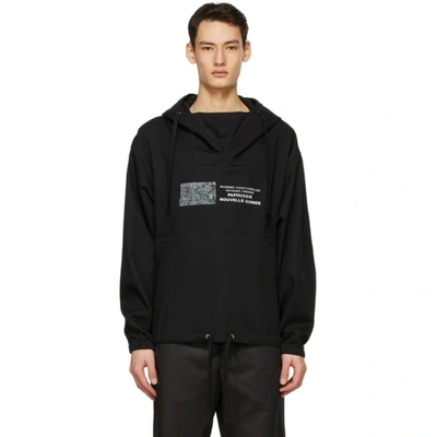 Shop Acne Studios Black Anorak Jacket