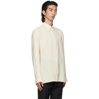 Shop Fendi Off-white Tech Shirt In F0qa0 White