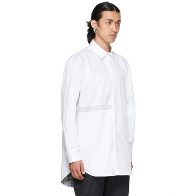 Shop A-cold-wall* White Calcite Shirt
