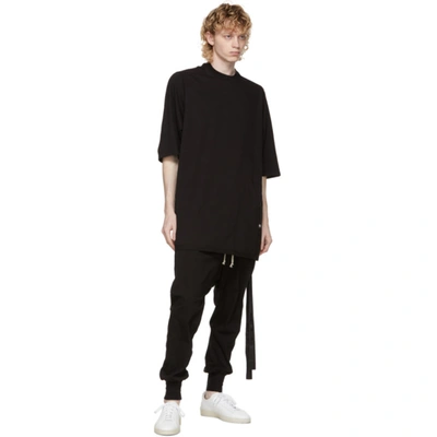 Rick Owens Drkshdw Drawstring-waist Drop-crotch Trousers In 09 Black