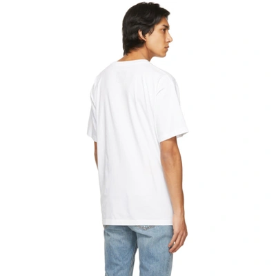 Shop Golden Goose White Sunset T-shirt In White/multi