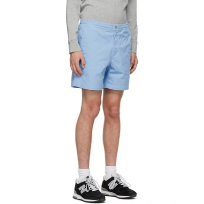Shop Polo Ralph Lauren Blue Prepster Shorts In Blue Lagoon