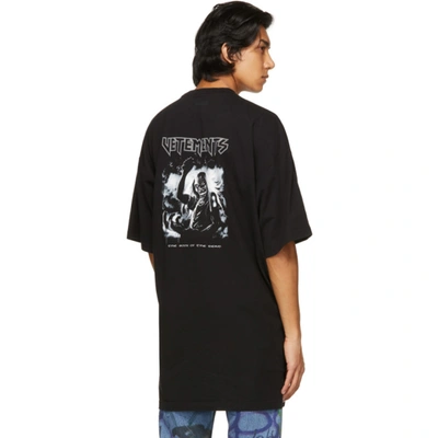 Black Heavy Metal Electric Logo T-shirt