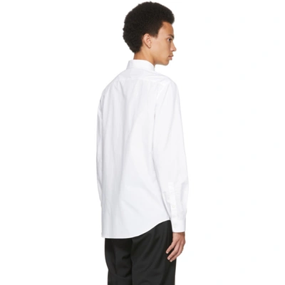 Shop Valentino White Cotton Shirt In 001 Bianco Ottico