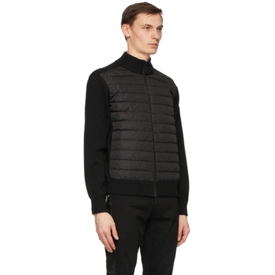 Shop Canada Goose Black Down Hybridge Jacket