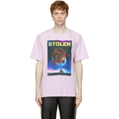 Shop Stolen Girlfriends Club Purple In Dreams T-shirt In Lilac