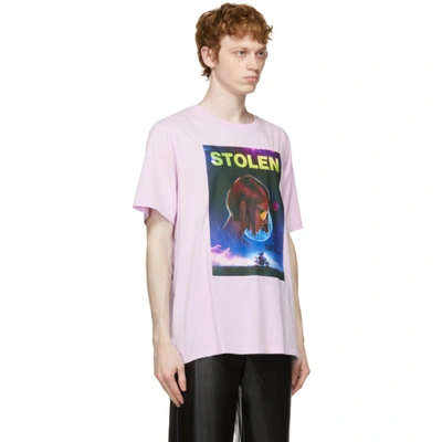 Shop Stolen Girlfriends Club Purple In Dreams T-shirt In Lilac