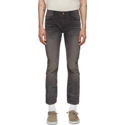 Fear Of God Stone-washed Cotton-canvas Jeans In Black | ModeSens