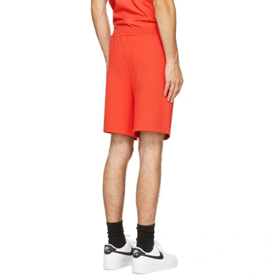 Helmut Lang "figure" Bermuda In Flame