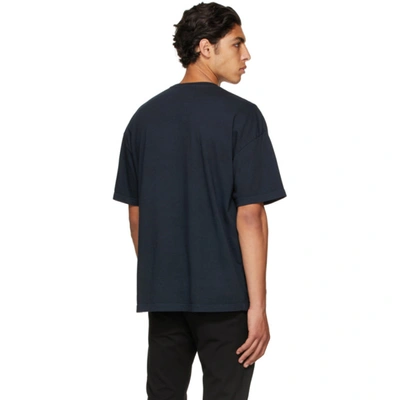 Shop Rhude Black Mirror T-shirt In Black0372