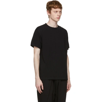 Shop A-cold-wall* Black Essential T-shirt