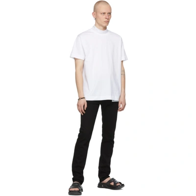 Shop Givenchy White 4g T-shirt In 100-white