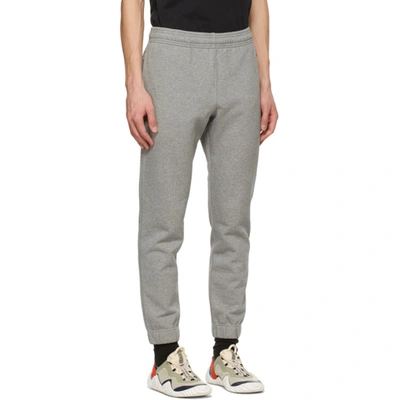 Shop Kenzo Grey Tiger Crest Lounge Pants In 95 - Dove G