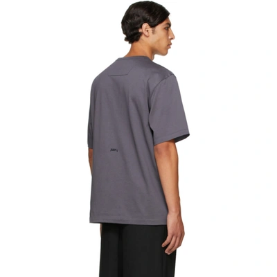 Shop Juunj Grey Graphic Short Sleeve T-shirt