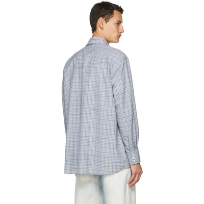 Shop Our Legacy Blue Check Ranch Shirt