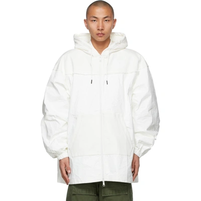 A. A. SPECTRUM WHITE YANGON JACKET