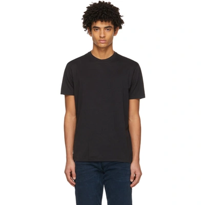 Shop Tom Ford Black Lyocell Jersey T-shirt In K09 Blk