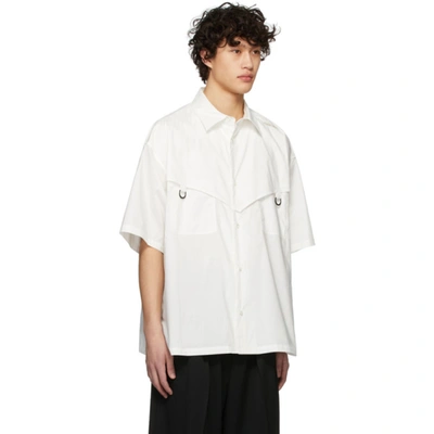 Shop Ambush White Short Sleeve Shirt
