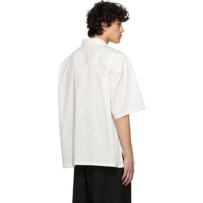 Shop Ambush White Short Sleeve Shirt