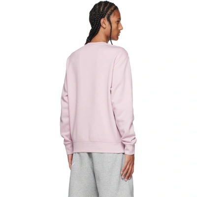 Nike Sportswear Club Fleece Crew Neck Sweatshirt In Lilac | ModeSens