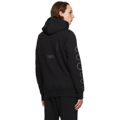 Shop Alyx Black Cube Chain Hoodie In Blk0001 Black