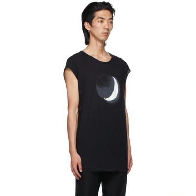Shop Ann Demeulemeester Black Moon T-shirt