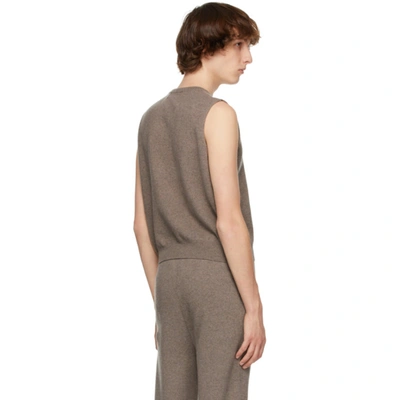 Shop Extreme Cashmere Taupe N°156 Be Now Sweater In Tree